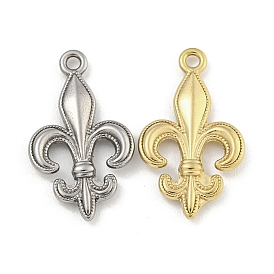 Ионное покрытие (ip) 304 подвески из нержавеющей стали, очарование Флер де Лис