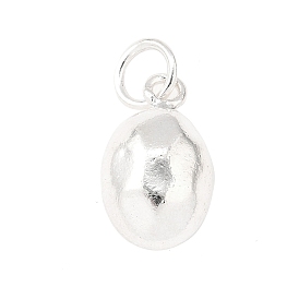 S 925 подвески из стерлингового серебра, овальные