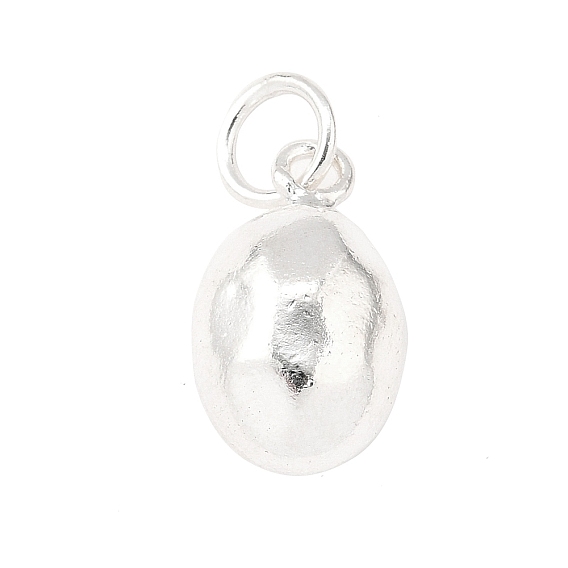 S 925 подвески из стерлингового серебра, овальные