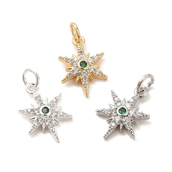 Стойка металлическая латунная микропрофилированная кубическая циркония подвески, долговечный, без кадмия и без свинца, с целью перехода в кольце, звезда очарование