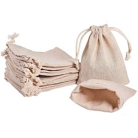 Cotton Packing Pouches Drawstring Bags