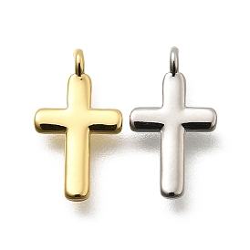 Латунные подвески, крестик, долговечный, без свинца и без кадмия, стойки покрытие