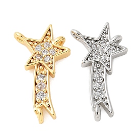 Латунные микро проложить кубического циркония подвески, без кадмия, без никеля и без свинца, звезды прелести