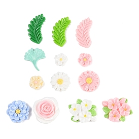 Непрозрачные кабошоны из смолы