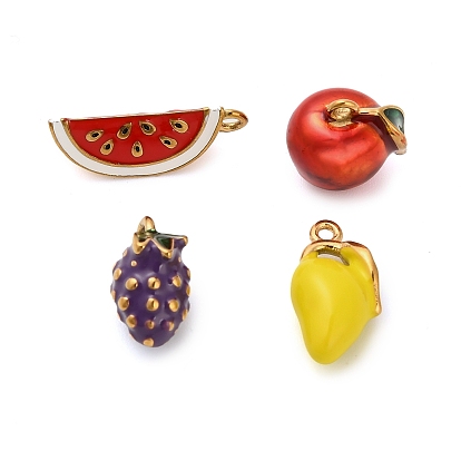 304 подвески из нержавеющей стали, с эмалью, ионное покрытие (ip), реальный 18 k позолоченный