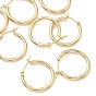 SHEGRACE Brass Hoop Earrings, Cadmium Free & Nickel Free & Lead Free