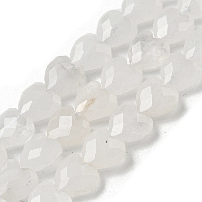 Природных кристаллов кварца бисер нитей, граненые, сердце из горного хрусталя