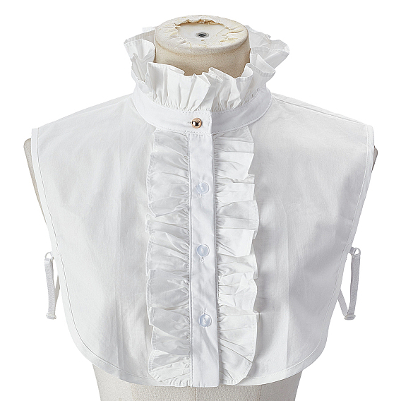 Съемные женские рубашки из полиэстера с накладными воротниками, отделка декольте, аксессуары для одежды diy