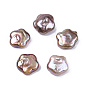 Perles de perles de keshi naturelles baroques, perle d'eau douce, pas de trous / non percés, fleur