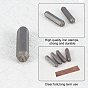 Alloy Steel Stamps, with Brass Handle, Leathercraft Tools, Alphabet & Number