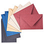 20шт 5цвета бумажные конверты, прямоугольные