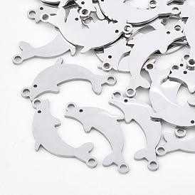 201 соединительные звенья нержавеющие, лазерная резка, дельфин