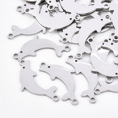 201 соединительные звенья нержавеющие, лазерная резка, дельфин