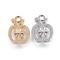 Alloy Charms, Long-Lasting Plated, Apple
