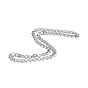 201 Stainless Steel Figaro Chain Necklace for Men Women