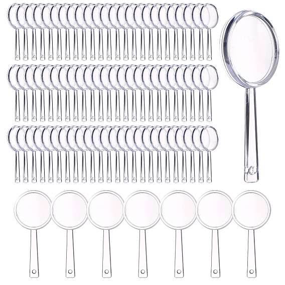 80шт. пластиковая лупа