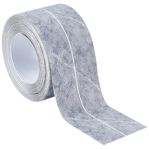 PVC Plastic Marble Pattern Adhesive Tapes, for Masking, Sealing, Venner Edge Banding
