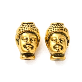 Tibetan Style Alloy Beads, Buddha Head