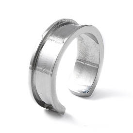 304 кольца манжеты с канавками из нержавеющей стали, кольцевой сердечник