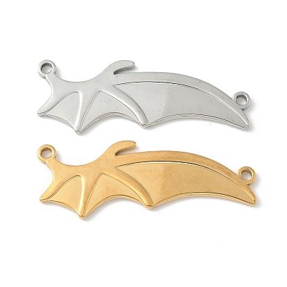 Хэллоуин 304 из нержавеющей стали подвески, прелести крыла летучей мыши, ионное покрытие (ip)