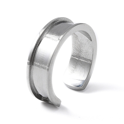 304 кольца манжеты с канавками из нержавеющей стали, кольцевой сердечник