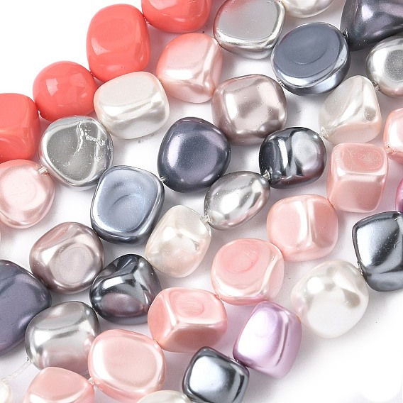 Гальванические оболочки жемчужные бусы пряди, самородки