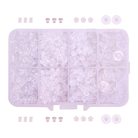Plastic Ear Nuts, Earring Backs