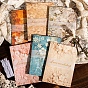 30 Sheets 10 Styles Vintage Lace Flower Scrapbook Paper Pads, for DIY Album Scrapbook, Greeting Card, Background Paper