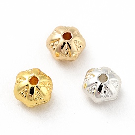 Rack Plating Alloy Beads, Long-Lasting Plated, Cadmium Free & Lead Free, Rondelle