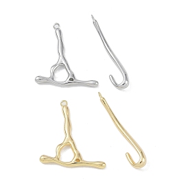 Brass Toggle Clasps, for Bracelet Making