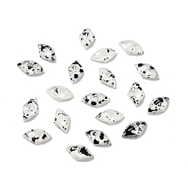 Spot Pattern Resin Cabochons, Nail Art Decoration Accessories, Rhombus