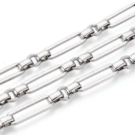 Латунные овальные звенья цепи, несварные, с катушкой