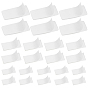 3 Styles Transparent Acrylic Double-sided Tape, Non-Marking Removable Gel Tape, Rectangle