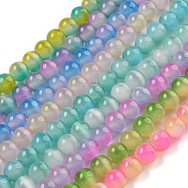 Cat Eye Beads Strands, Round