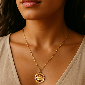 Латунные подвески в виде сглаза