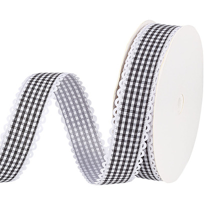 Полиэфирная лента, шотландка, для пошива одежды из ткани аксессуары