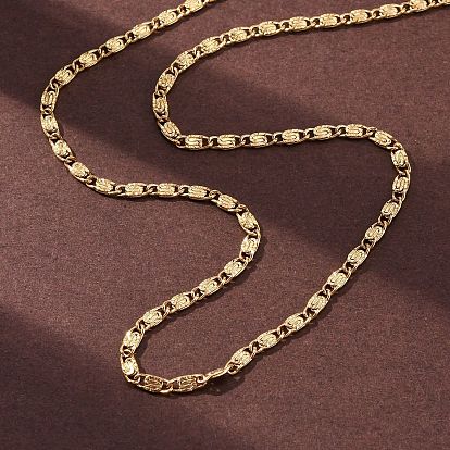 304 из нержавеющей стали lumachina цепи ожерелья, ионное покрытие (ip)