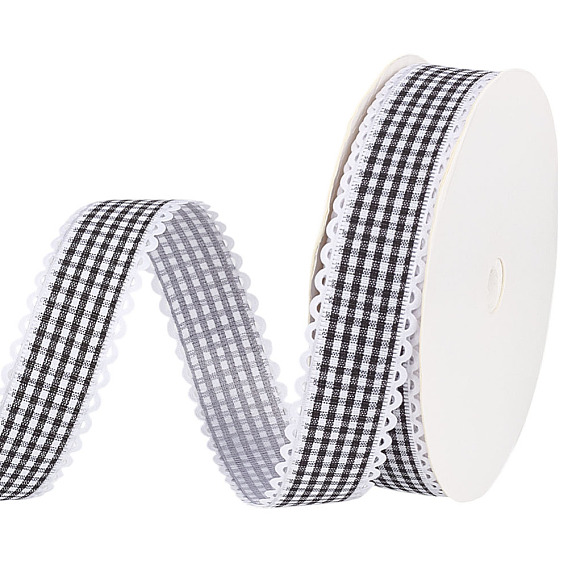 Полиэфирная лента, шотландка, для пошива одежды из ткани аксессуары