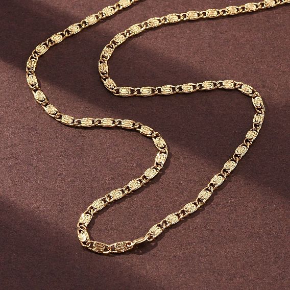 304 из нержавеющей стали lumachina цепи ожерелья, ионное покрытие (ip)