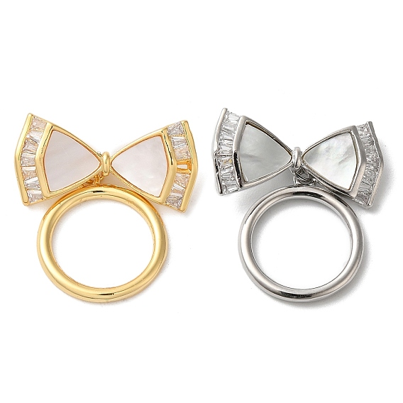 Латунные застежки-молнии из прозрачного кубического циркония, без кадмия, без никеля и без свинца, с оболочкой, бантом