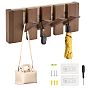 Wood Piano Key Shape Hanger Hook, Wall Clothes Coat Hook, with Screw