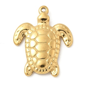 304 Stainless Steel Pendants, Tortoise Charm