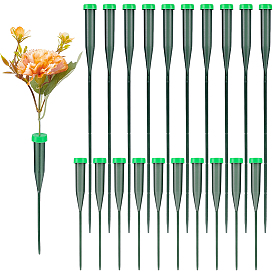 100 шт. 2 стили пластиковые раздвижные стержневые трубки для воды с крышками, для цветочных композиций