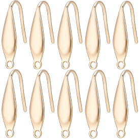 80 шт. 316 крючки для серег из нержавеющей стали, с вертикальной петлей, провод уха