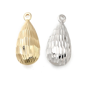 Латунные подвески, без кадмия, без никеля и без свинца, слезинки, граненые
