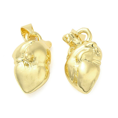 Стойки обшивки латунные подвески, долговечный, без кадмия и без свинца, шарма сердца