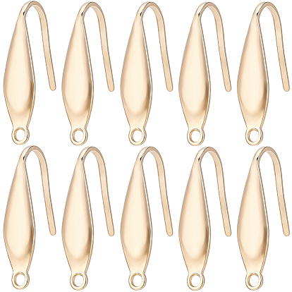 80 шт. 316 крючки для серег из нержавеющей стали, с вертикальной петлей, провод уха