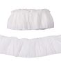 10M Polyester Ribbons, Ruffled Lace Ribbon, for Clothes Accessories