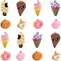 Handmade Polymer Clay & Resin Pendants, Food