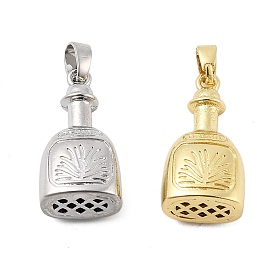 Латунные подвески, бутылка текилы, без свинца и без кадмия, долговечный